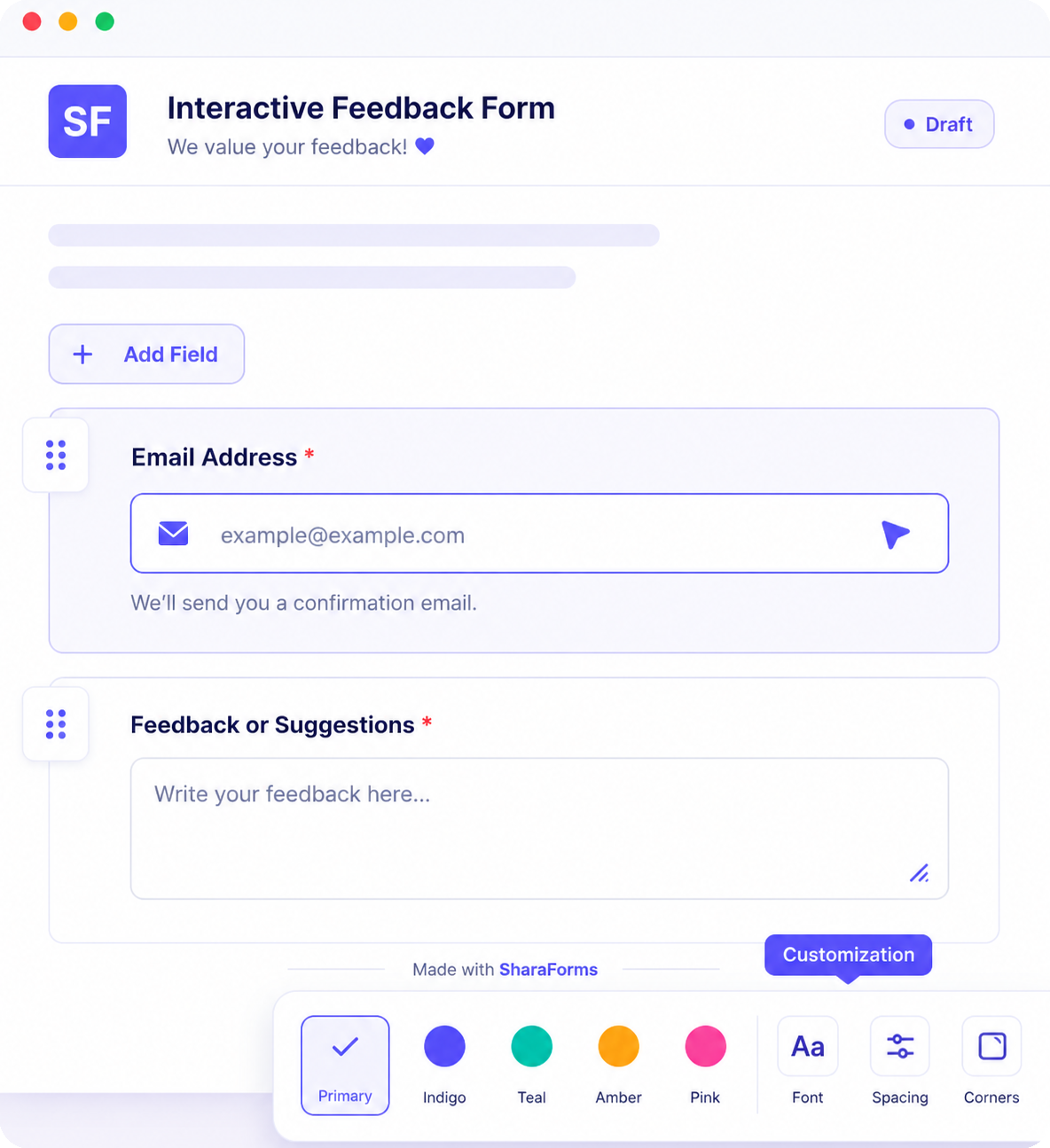 Modern Form Builder